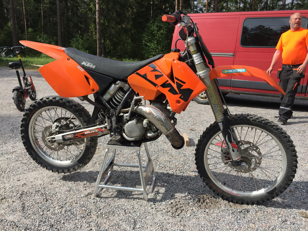 KTM 125 SX 125 cm³ 2002 Rusko Moottoripyörä Nettimoto