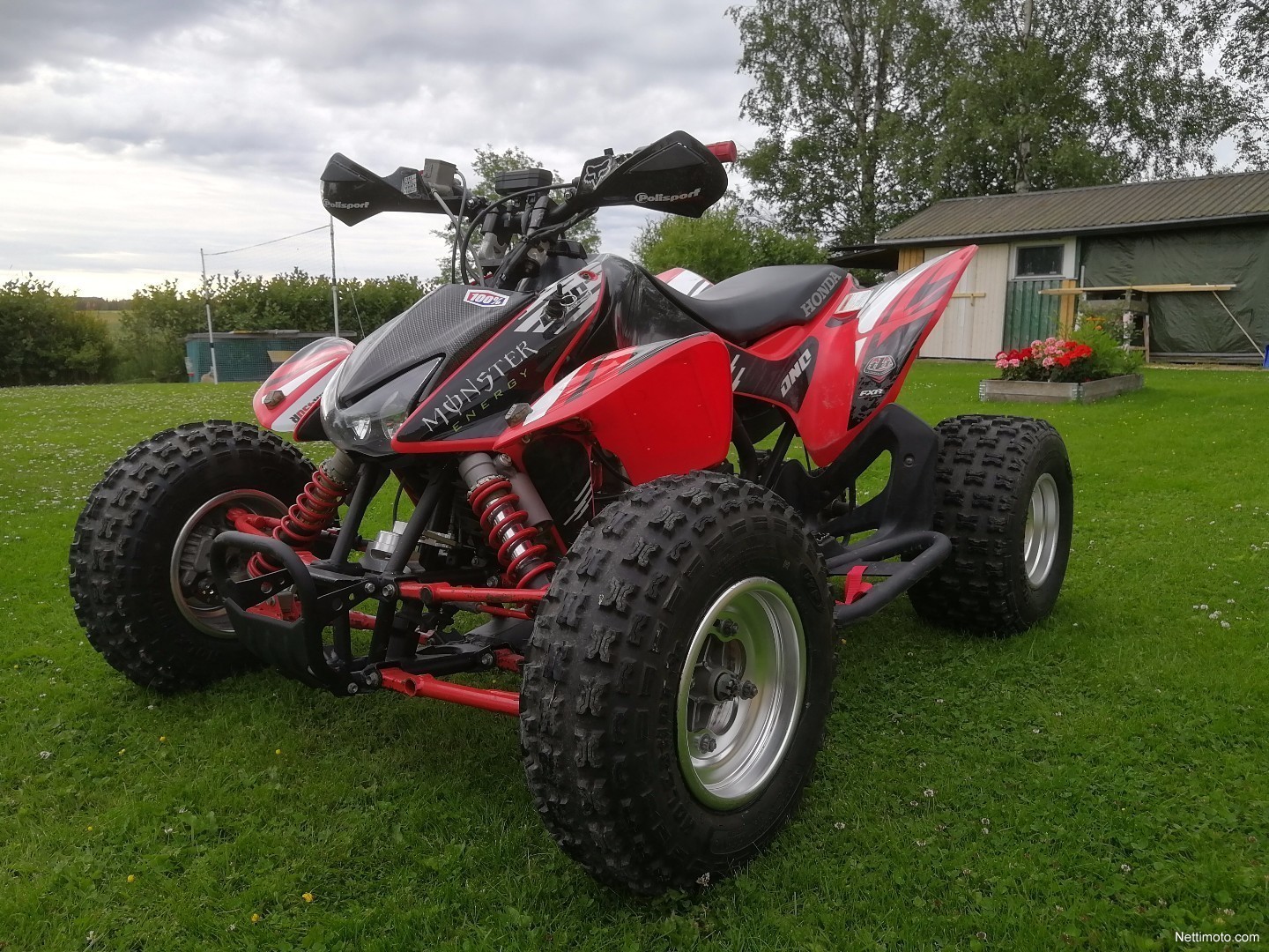 Honda TRX 450 R Sportrax 2x4 Todella harvinainen tieliikennemönkijä