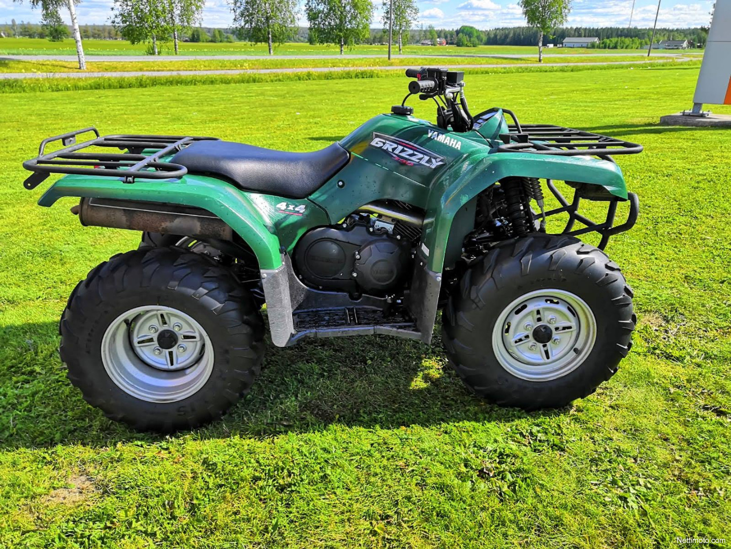 Yamaha Grizzly 350 4X4 ASIALLINEN JAMMU! RAHOITUS 0 KOROLLA Nyt