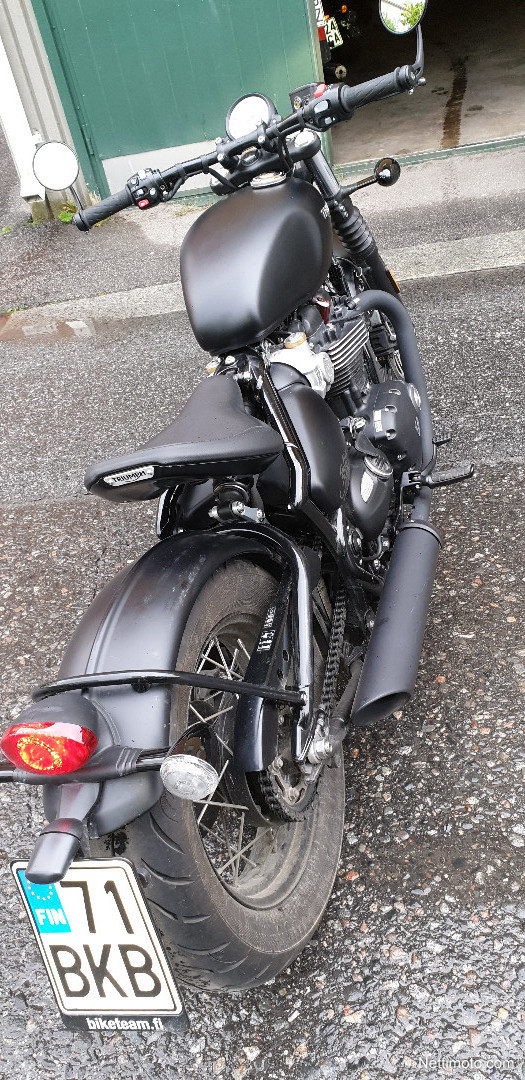 Triumph Bonneville Bobber Black 1 200 cm³ 2018 - Tampere ...