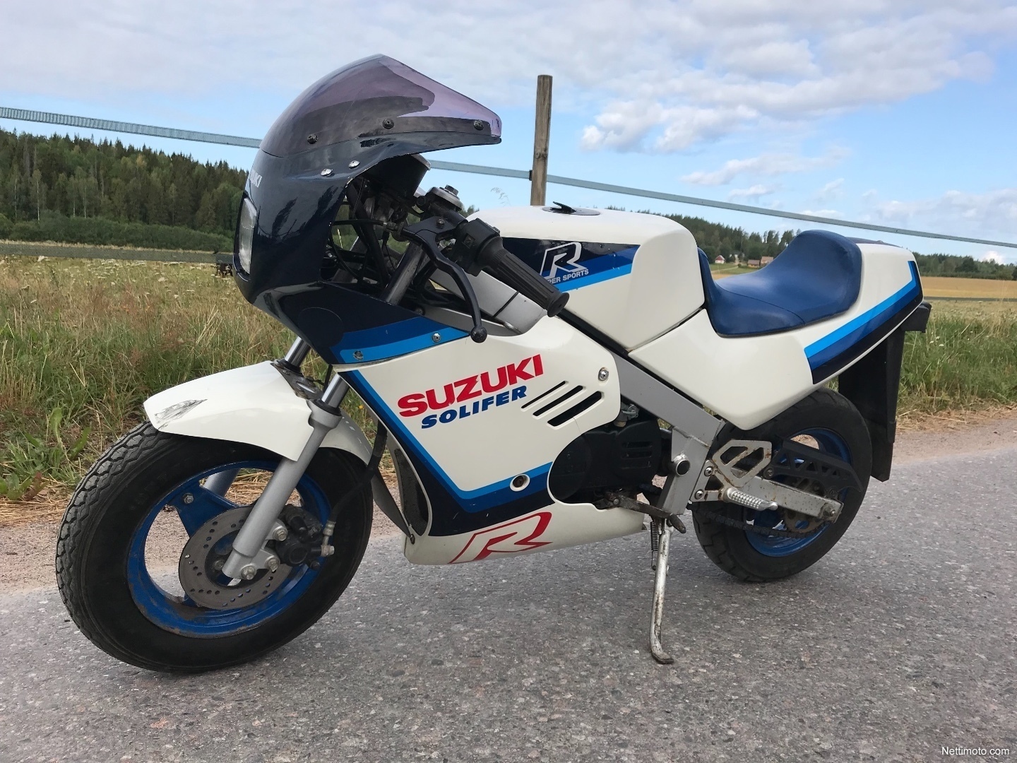 Suzuki ran 50cc