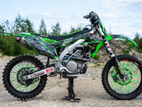 Kawasaki 450 KX F стант