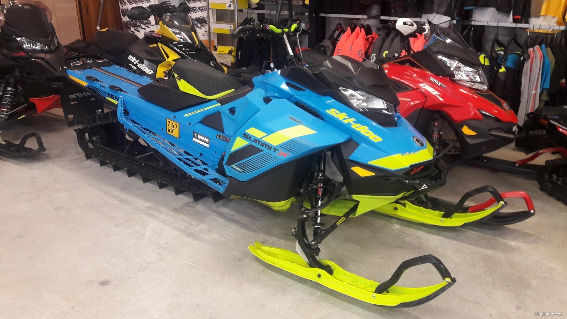 Ski Doo Summit X 154 850 E tec SHOT k ynnistyksell 850 Cm 2018 